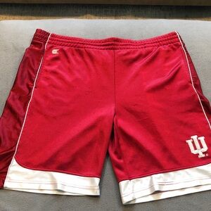 Indiana Hoosiers Embroidered Colosseum Basketball Shorts Adult Large Please Read